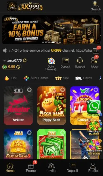 game interface