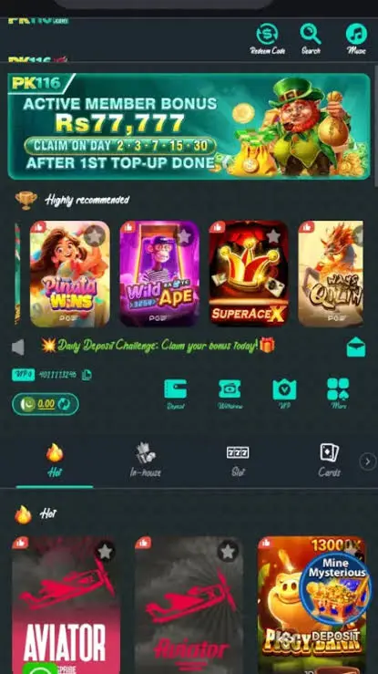 game interface